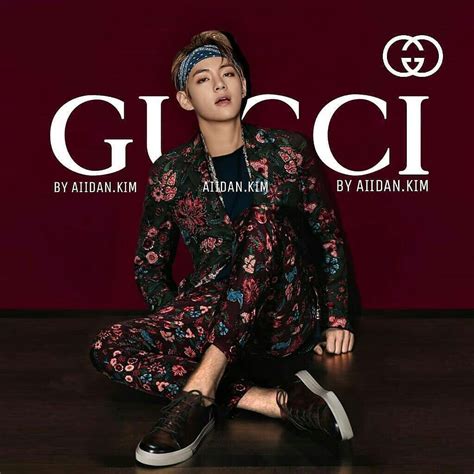 bts v with gucci|BTS members v Gucci.